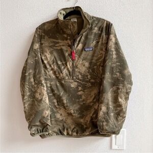 Hard to find Patagonia Reversible Camo Fleece Pullover Size Small